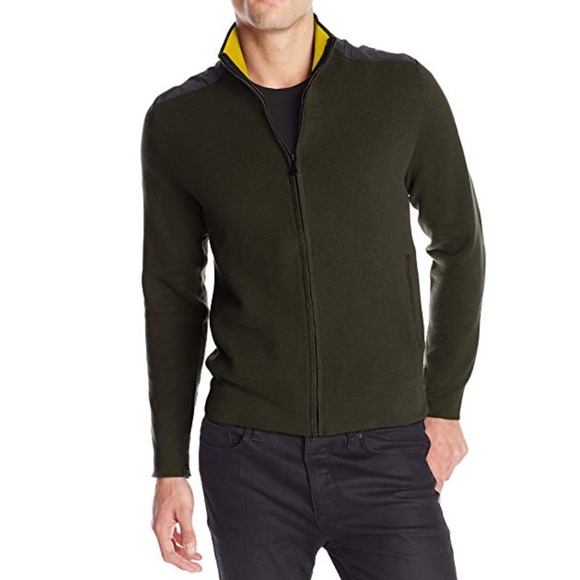 Victorinox Mens Mahale Zipup Sweater 